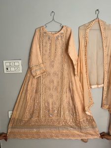 Original Aghanoor Pakistani Floor Length Dress