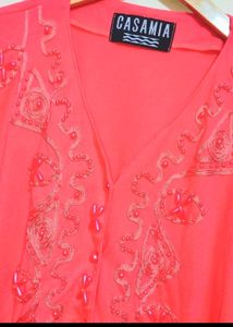 Pink Party Wear Top For Girl Or Woman 40 Bust