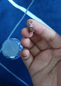 Real Silver Rudraksha Pendants