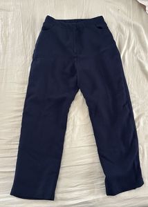 Navy Blue Casual Pants