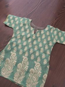 Beautiful Teal Kurta Set