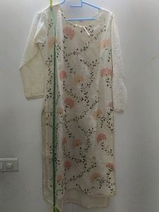 Pure Cotton Fully Embroided pakistani style kurta