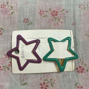 Star Shaped Hair Clips
