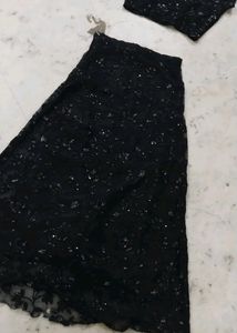Black 🖤 Designer Lehanga