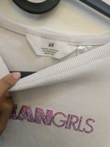 White Mean Girls Graphic T-Shirt
