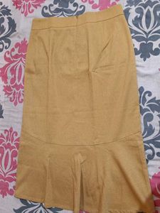 Elegant Beige Skirt