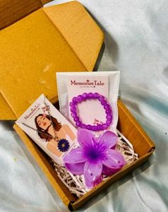 Beautiful Purple gifts hamper for your loved ones