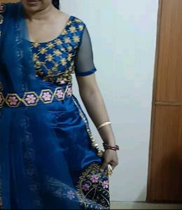 Blue Lehenga
