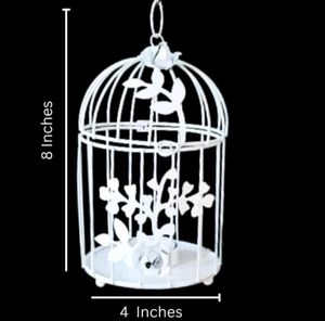Metal Iron Cage Tea Light Candle Holder