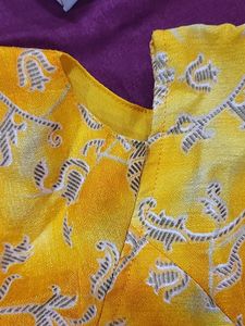 Yellow Floral Dress