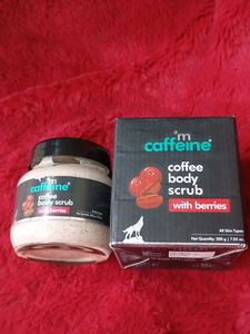 I'm From Caffeine Coffee Body Scrub With Berries