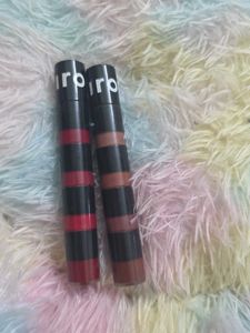 IRB Lipstick Duo - Red & Nude Shades