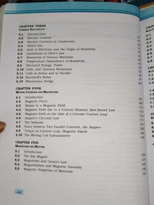 physics part 1 and 2 textbooks for second PUC