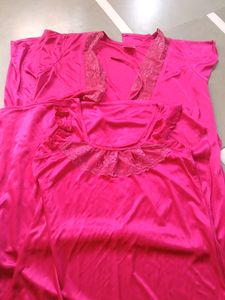 2pcs Nighty Mahenta Colour