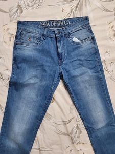 U.S. Polo ASSASIN Jeans Pant, Light Blue