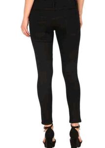 High Waisted Black Skinny Pants