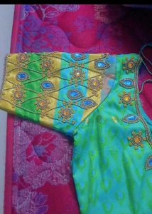One day  Offer Designer Aari work Blouse
