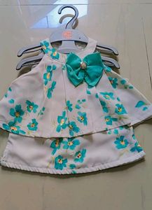Cute Aqua Floral Outfit