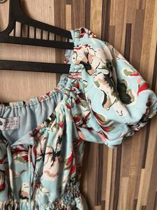 Chic Floral Print Dress