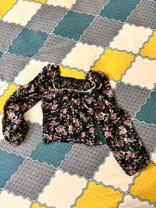 Floral Long Sleeve Top