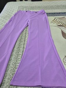 Flared Lavender Pants