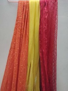 three combo pack dupatta
