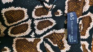 M&amp;S Animal Print Shift Tunic Dress