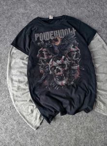 Powerwolf Skull Graphic T-Shirt