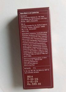 Nykaa cosmetics bullet lipistic