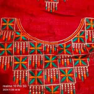 Red Colour Brand New Saree