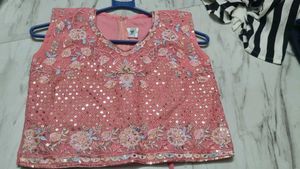 Embroidered Lehenga Choli Blouse