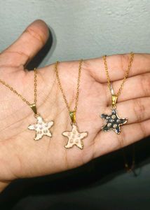 Starfish Pendant Necklaces (any one)
