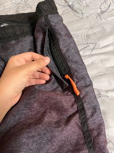 Men’s Swim Shorts Charcoal Grey with Zip