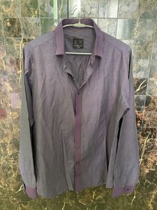 Boys Purple Formal Shirt
