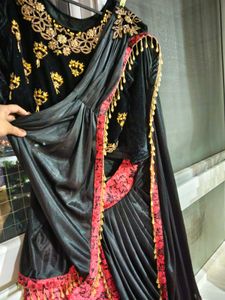 handwork lehanga choli / half saree