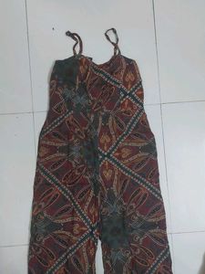 Bohemian indo Western Print Jumpsuit