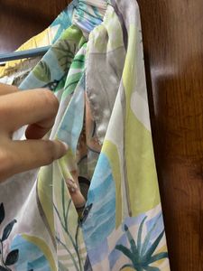 Vibrant Tropical Print Pyjama Set