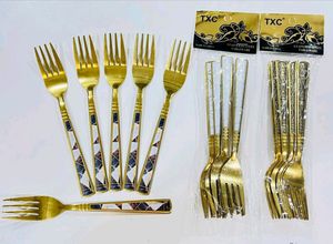 Spoon And Fork Set (12 Pcs)