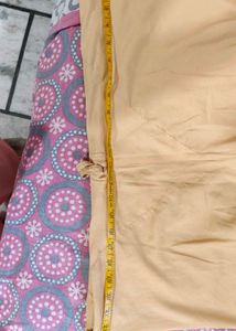 Tan Designer Kurta With Chudidar Pajama