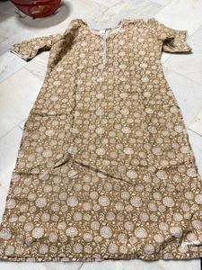Cotton Hand-Block Printed Co-ord Set