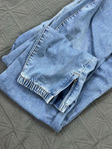 Light Wash Denim Joggers