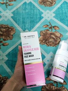Dr. Seth's Neem &amp; Salicylic Acid Foaming Face Wash
