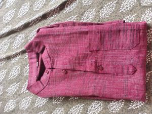 Men's Red Kurta