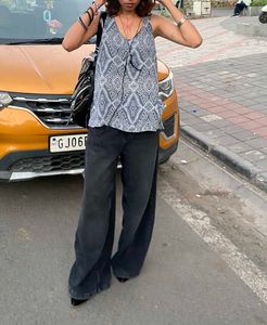 Boho Print Halter Neck Top
