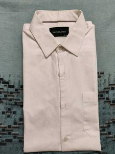 John Players Men's White Shirt