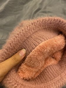 Pink Fur Cap