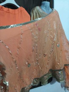 Beautiful golden kurti set