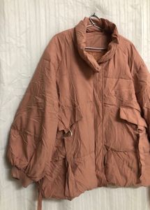 Peach Pink Stylish Jacket