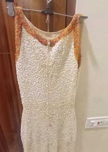 Sequin Embellished Evening Gown