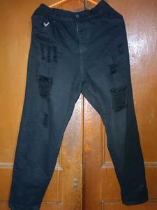Stylish Black Ladies Jeans